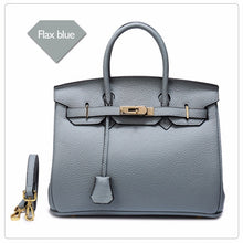 Load image into Gallery viewer, 2019 New Genuine Leather Handbags Women Messenger Bags Fashion Luxury Lock Design Ladies Shoulder Crossbody Bag Famous Brand bag