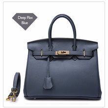 Load image into Gallery viewer, 2019 New Genuine Leather Handbags Women Messenger Bags Fashion Luxury Lock Design Ladies Shoulder Crossbody Bag Famous Brand bag