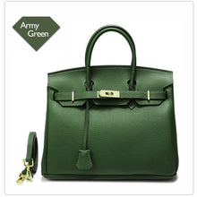 Load image into Gallery viewer, 2019 New Genuine Leather Handbags Women Messenger Bags Fashion Luxury Lock Design Ladies Shoulder Crossbody Bag Famous Brand bag