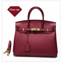 Load image into Gallery viewer, 2019 New Genuine Leather Handbags Women Messenger Bags Fashion Luxury Lock Design Ladies Shoulder Crossbody Bag Famous Brand bag