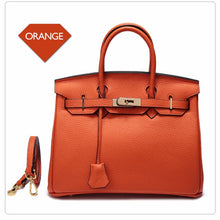 Load image into Gallery viewer, 2019 New Genuine Leather Handbags Women Messenger Bags Fashion Luxury Lock Design Ladies Shoulder Crossbody Bag Famous Brand bag